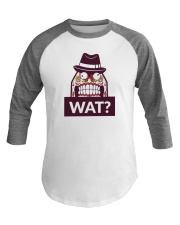 WAT the What Design KZAZ Baseball Tee front