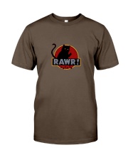 Rawr Cat Black Kitten Funny Premium Fit Mens Tee thumbnail