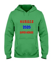 Nurses 2020 Super Heroes Hooded Sweatshirt tile