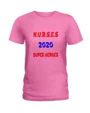 Nurses 2020 Super Heroes Ladies T-Shirt tile
