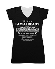 AWESOME HUSBAND All-over Dress front