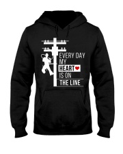 lineman8 Hooded Sweatshirt thumbnail