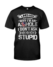 lineman10 Classic T-Shirt front