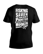 FISHING SAVED ME V-Neck T-Shirt thumbnail