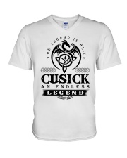 CUSICK legend V-Neck T-Shirt thumbnail