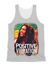 bob Marley All-over Unisex Tank front