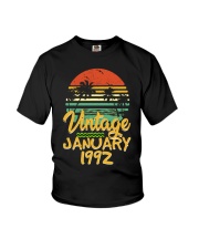 Vintage January 1992 Youth T-Shirt thumbnail
