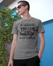 LIMITED EDITION HUSBAND TRUCKER Classic T-Shirt apparel-classic-tshirt-lifestyle-17