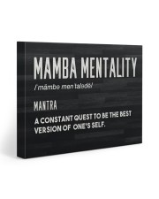 Mamba Mentality Basketball canvas 20x16 Gallery Wrapped Canvas Prints front