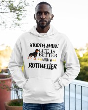 ROTTWEILER CLASSIC T-SHIRT Hooded Sweatshirt apparel-hooded-sweatshirt-lifestyle-front-20