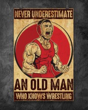 Old Man Knows Wrestling 11x17 Poster aos-poster-portrait-11x17-lifestyle-12