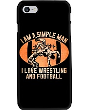 Simple Man Love Wrestling And Football LT Phone Case tile