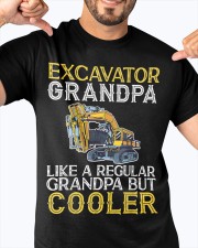 Excavator Grandpa Cooler Classic T-Shirt apparel-classic-tshirt-lifestyle-front-92