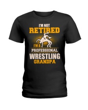 I'm A Professional Wrestling Grandpa Ladies T-Shirt tile