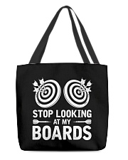 Darts Stop Looking LT All-Over Tote tile