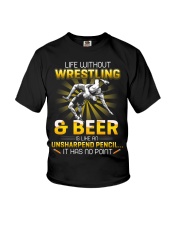 Beer And Wrestling HS Youth T-Shirt tile