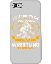 Wrestling Season Back Phone Case tile