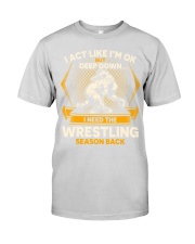 Wrestling Season Back Premium Fit Mens Tee tile