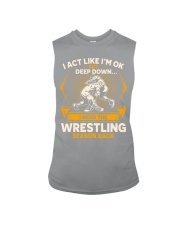 Wrestling Season Back Sleeveless Tee tile