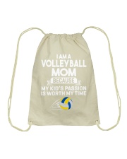 Volleyball Mom Because My Kid's Drawstring Bag tile