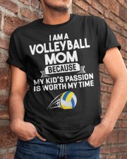 Volleyball Mom Because My Kid's Classic T-Shirt apparel-classic-tshirt-lifestyle-26