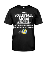 Volleyball Mom Because My Kid's Classic T-Shirt front