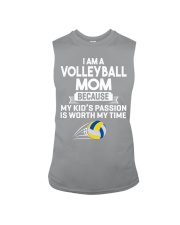Volleyball Mom Because My Kid's Sleeveless Tee tile