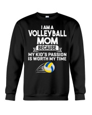 Volleyball Mom Because My Kid's Crewneck Sweatshirt tile