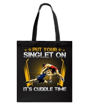 Wrestling Put Your Singlet On Backside Tote Bag tile