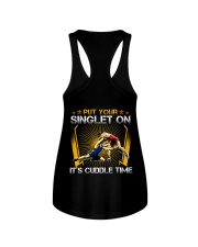 Wrestling Put Your Singlet On Backside Ladies Flowy Tank tile