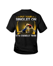 Wrestling Put Your Singlet On Backside Youth T-Shirt tile