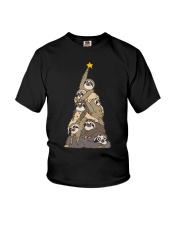 Christmas Sloth Christmas Tree Matching Sweatshirt Youth T-Shirt thumbnail