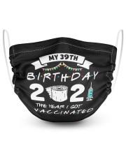 My 39th Birthday The Year I Got Vaccinated Masks tile