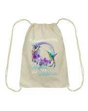 Grandma blessing meme Drawstring Bag tile