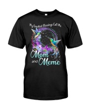 Grandma blessing meme Premium Fit Mens Tee tile