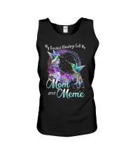 Grandma blessing meme Unisex Tank tile