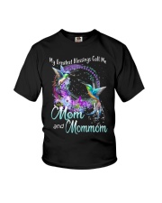 Grandma blessing mommom Youth T-Shirt tile