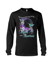 Grandma blessing mawmaw Long Sleeve Tee tile