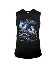 Being a grandma makes me joyful and blessed Sleeveless Tee tile