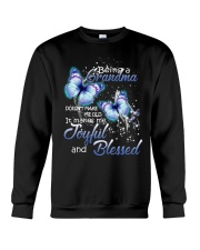 Being a grandma makes me joyful and blessed Crewneck Sweatshirt tile