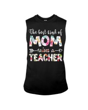 The best kind of mom raise a teacher Sleeveless Tee tile