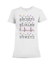 Nurse Christmas Premium Fit Ladies Tee tile