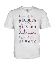 Nurse Christmas V-Neck T-Shirt tile