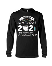 My 86th Birthday The Year I Got Vaccinated Long Sleeve Tee tile
