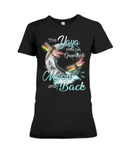 Grandma this yaya Premium Fit Ladies Tee tile
