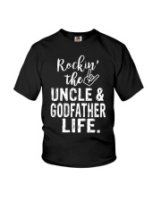 Rockin' the uncle and godfather life Youth T-Shirt tile
