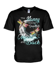 Grandma this nanny V-Neck T-Shirt tile