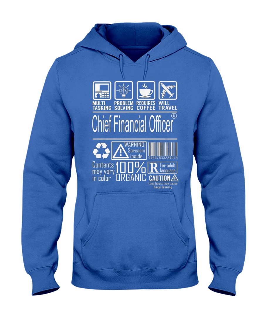 Chief Financial Officer Multitasking Hooded Sweatshirt