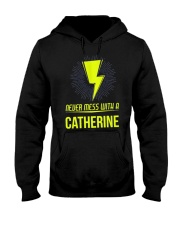 Catherine Never Mess With A Catherine Hooded Sweatshirt front