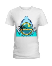 Summer vibes shark Ladies T-Shirt thumbnail